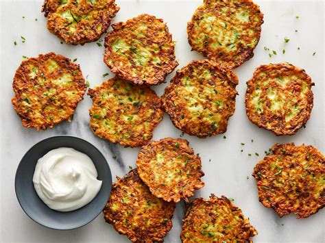 zucchini-fritters-recipe-cooking-light image