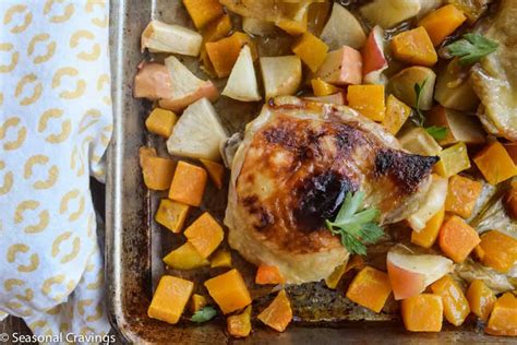 sheet-pan-chicken-with-butternut-squash-seasonal image