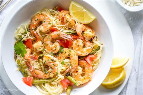 shrimp-scampi-with-asparagus-and-tomatoes-saving image