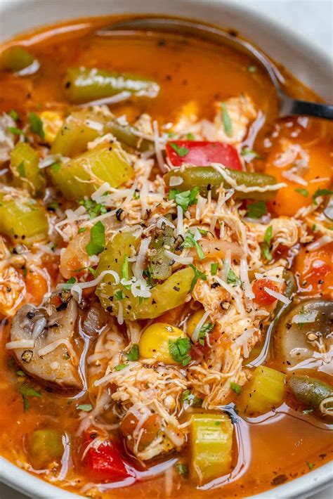 easy-italian-chicken-veggie-soup-healthy-fitness-meals image