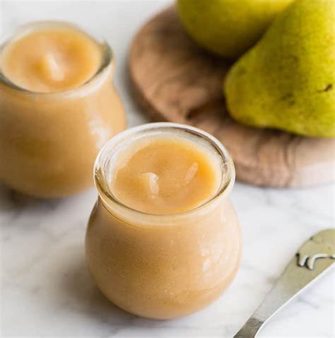 pear-puree-for-baby-pear-baby-food-joyfoodsunshine image