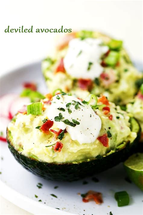 deviled-avocados-recipe-the-best-easy-avocado-egg image
