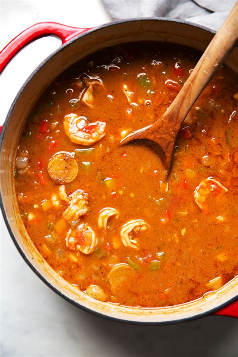 new-orleans-gumbo-with-shrimp-and-sausage-little image