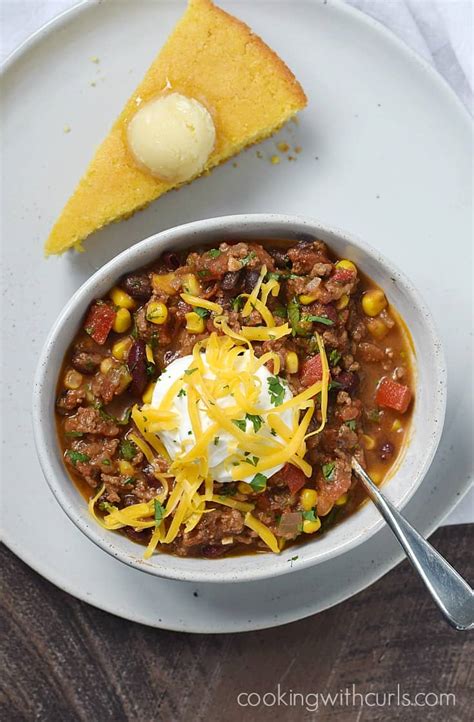 southwest-chili-with-black-beans-and-corn-cooking image