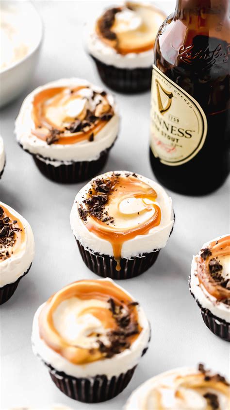 insanely-moist-guinness-chocolate-cupcakes image