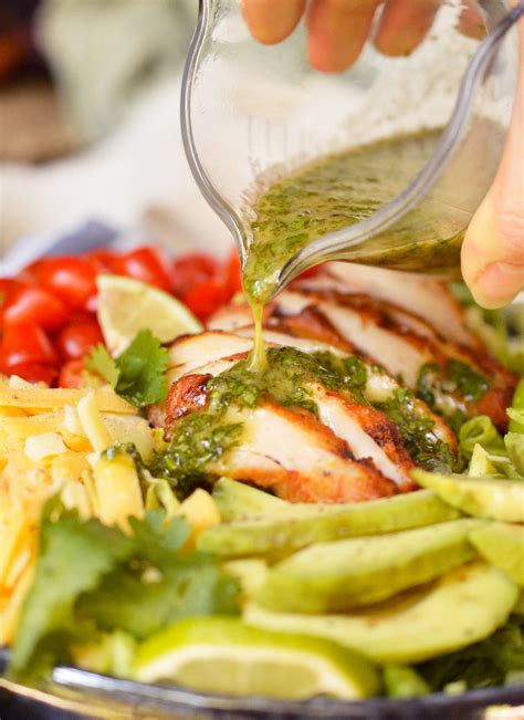 grilled-chicken-salad-with-cilantro-lime-dressing image