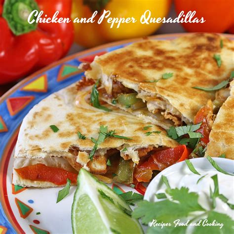 chicken-and-pepper-quesadillas-recipes-food-and image