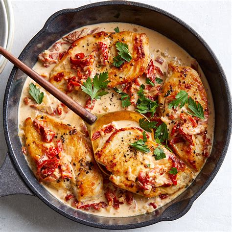 chicken-cutlets-with-sun-dried-tomato-cream-sauce image