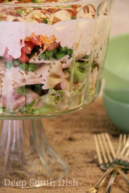 deep-south-dish-7-layer-pasta-salad image