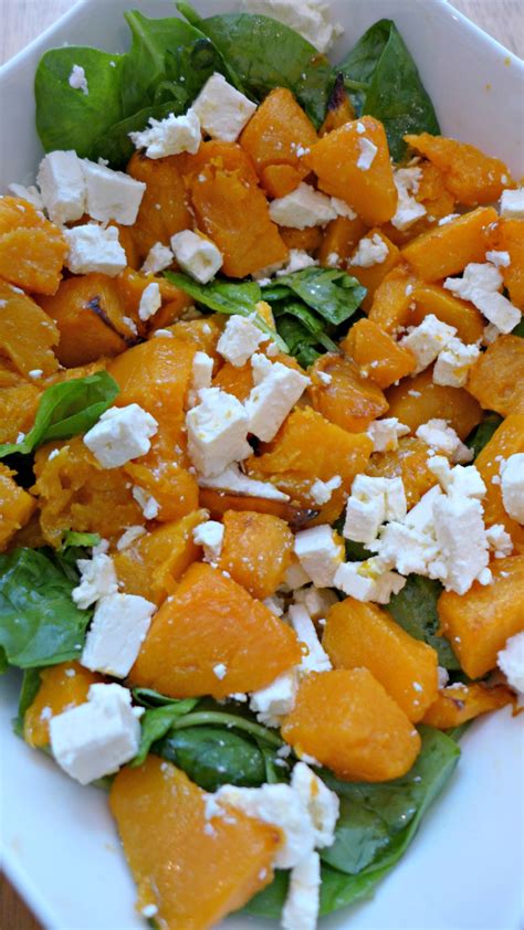 roasted-pumpkin-with-spinach-and-feta-salad image