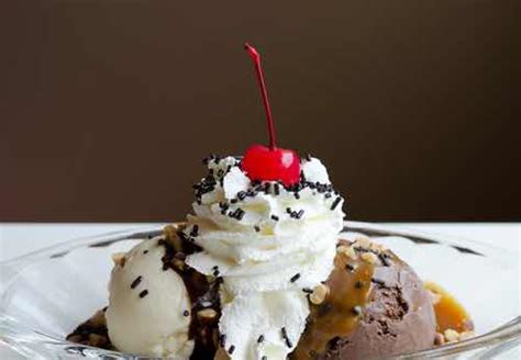 make-ice-cream-parlor-sundaes-homemade-dessert image