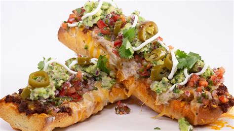 nacho-french-bread-pizza-recipe-rachael-ray-show image
