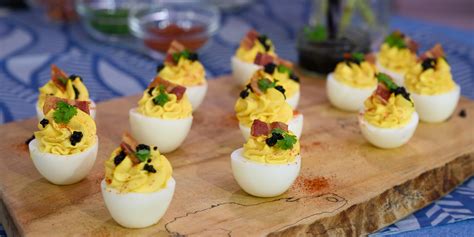 bacon-topped-deviled-eggs-recipe-todaycom image