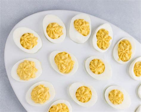horseradish-deviled-eggs-recipe-sidechef image