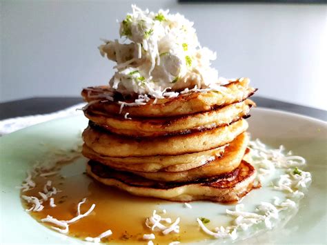 coconut-lime-ricotta-pancakes-yay-for-food image
