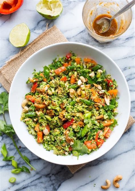chopped-thai-broccoli-salad-a-saucy-kitchen image