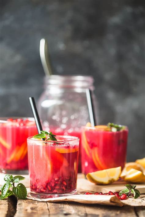 homemade-healthy-orange-and-pomegranate-juice image
