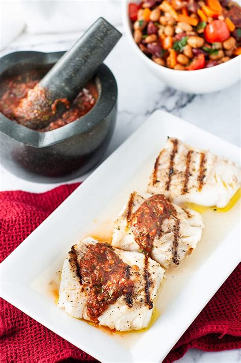 grilled-cod-loins-with-portuguese-garlic-sauce-molho-cru image