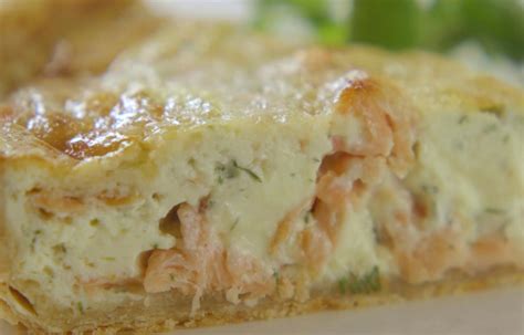 smoked-salmon-and-dill-tart-recipes-delia-online image