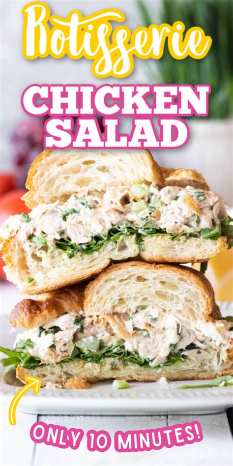 the-best-easy-rotisserie-chicken-salad-sandwich image