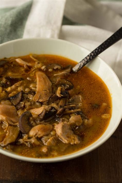 mushroom-barley-chicken-soup-overtime-cook image