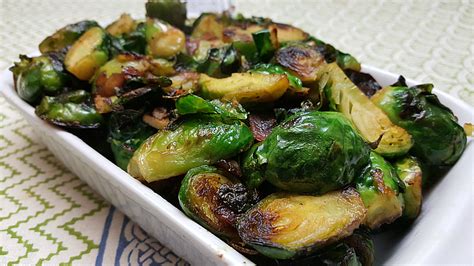 pan-fried-brussels-sprouts-with-caramelized-onions image