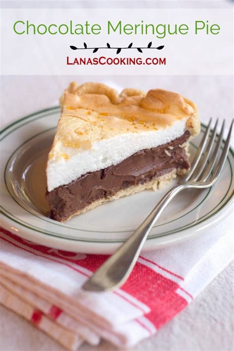 old-fashioned-homemade-chocolate-meringue-pie image