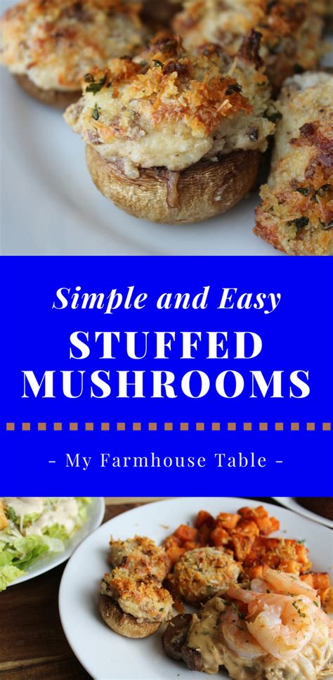 best-stuffed-mushrooms-my-farmhouse-table image