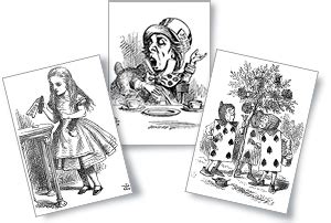 childrens-literary-classics-an-alice-in-wonderland-menu image