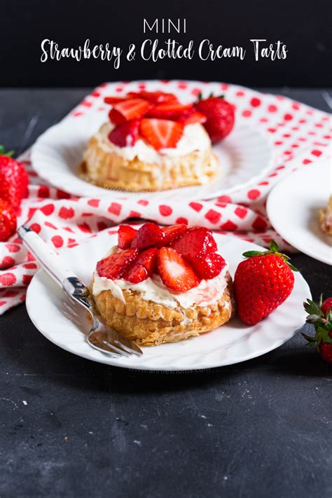 mini-strawberry-and-clotted-cream-tarts-annies-noms image