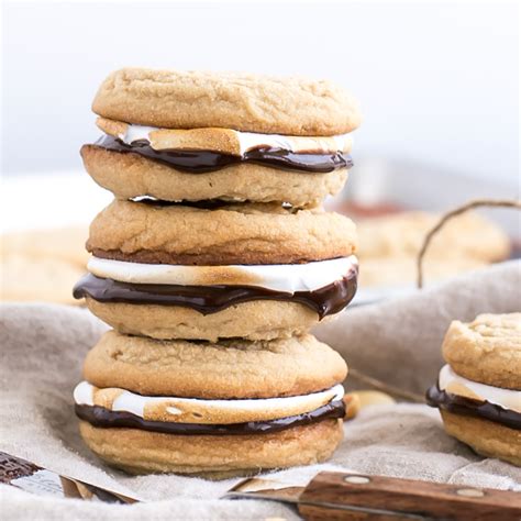 peanut-butter-smores-cookies-liv-for-cake image
