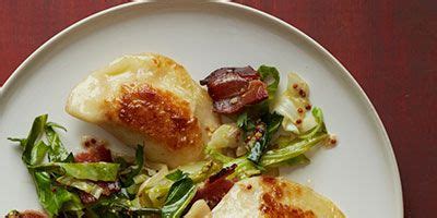 pierogies-with-sauted-cabbage-and-bacon image