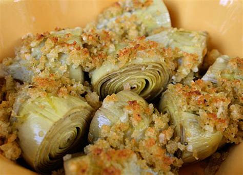 baked-baby-artichokes-italian-food-forever image