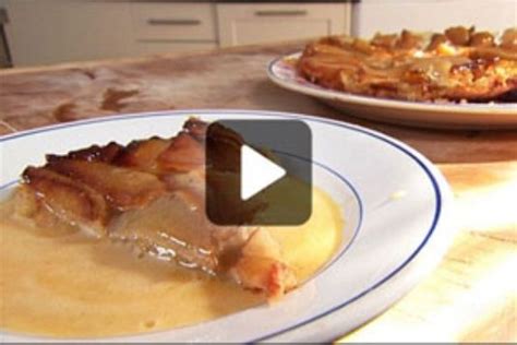 upside-down-pear-tart-recipe-lovefoodcom image