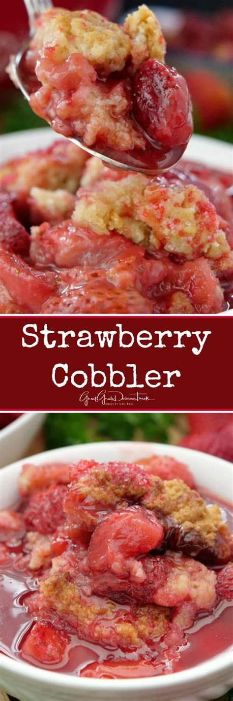 strawberry-cobbler-recipe-a-classic-southern image