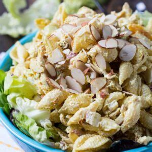 curry-chicken-pasta-salad-spicy-southern-kitchen image