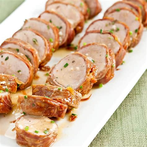 prosciutto-wrapped-pork-tenderloin-with-herb-pan image