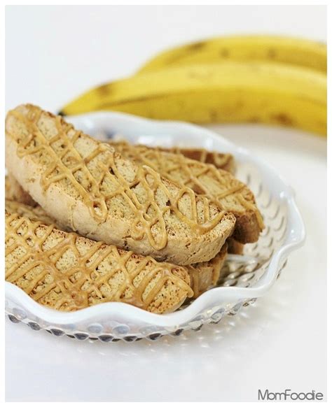 peanut-butter-and-banana-biscotti-with-peanut-butter-glaze image