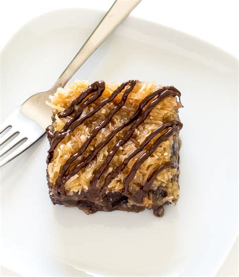 samoa-brownies-with-coconut-caramel-topping-chef image