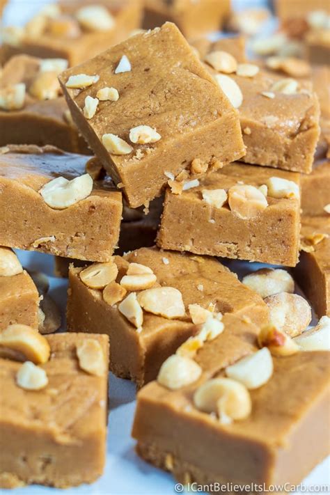 easiest-sugar-free-keto-peanut-butter-fudge-recipe-i image