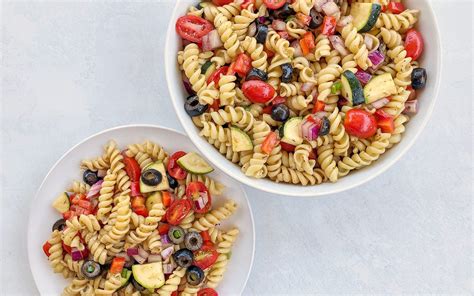 how-to-make-vegan-pasta-salad-at-home-taste-of-home image