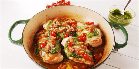 90-easy-skillet-chicken-recipes-delish image