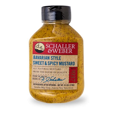 bavarian-sweet-spicy-mustard-schaller-weber image