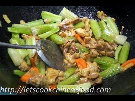 hong-kong-recipe-stir-fried-chicken-with-celery image