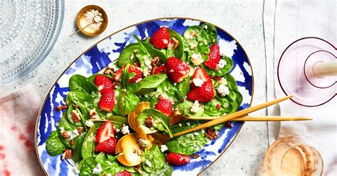 strawberry-spinach-salad-recipe-southern-living image