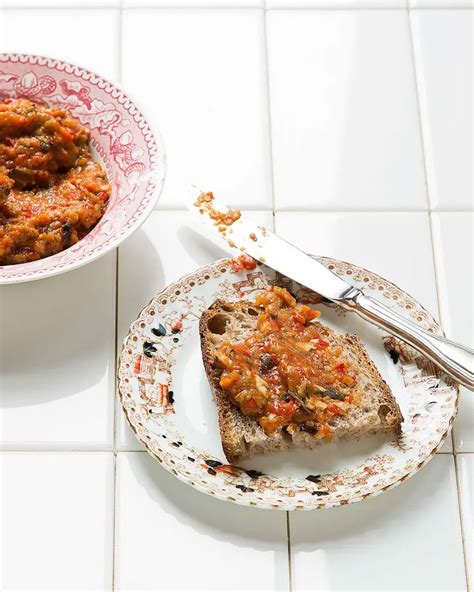 ajvar-roasted-pepper-and-eggplant-spread-saveur image