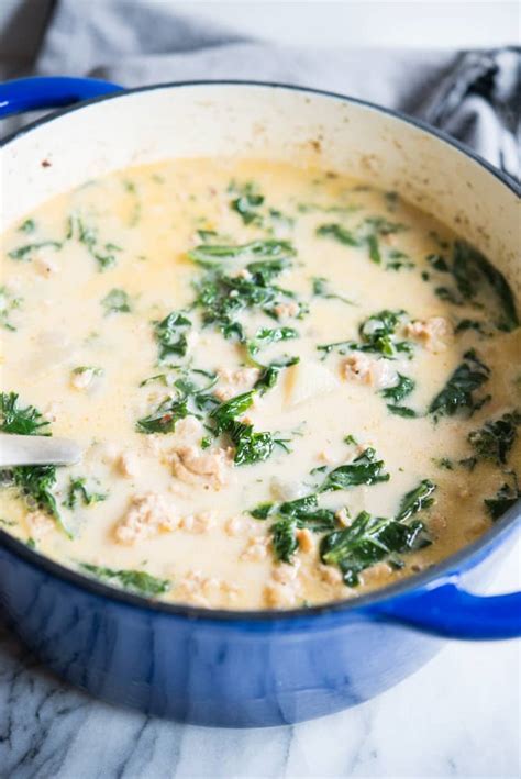creamy-sausage-kale-soup-recipe-zuppa-toscana-fed image