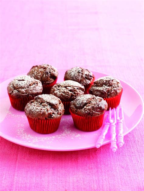 double-chocolate-mini-muffins-healthy-food image