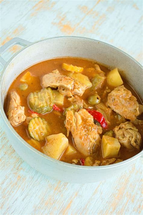 pollo-guisado-puerto-rican-stewed-chicken-kitchen image