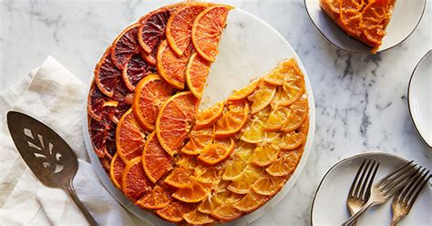 ombr-citrus-upside-down-cake-recipe-purewow image